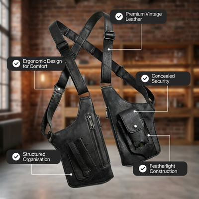 DELVENCE™ Premium Leather Shoulder Bag