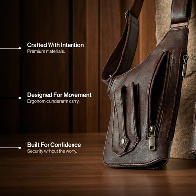 DELVENCE™ Premium Leather Shoulder Bag