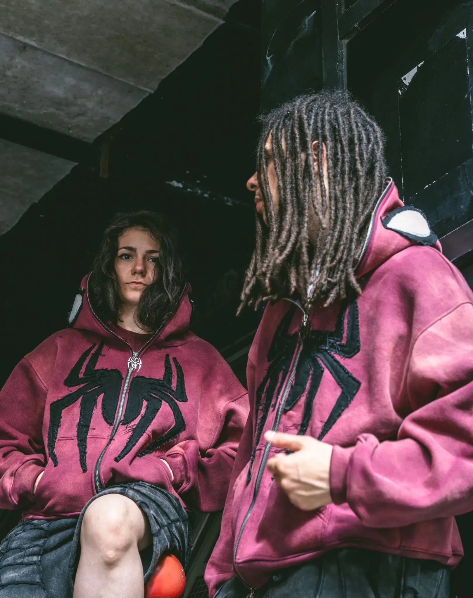 Spider-Kapuzenpullover