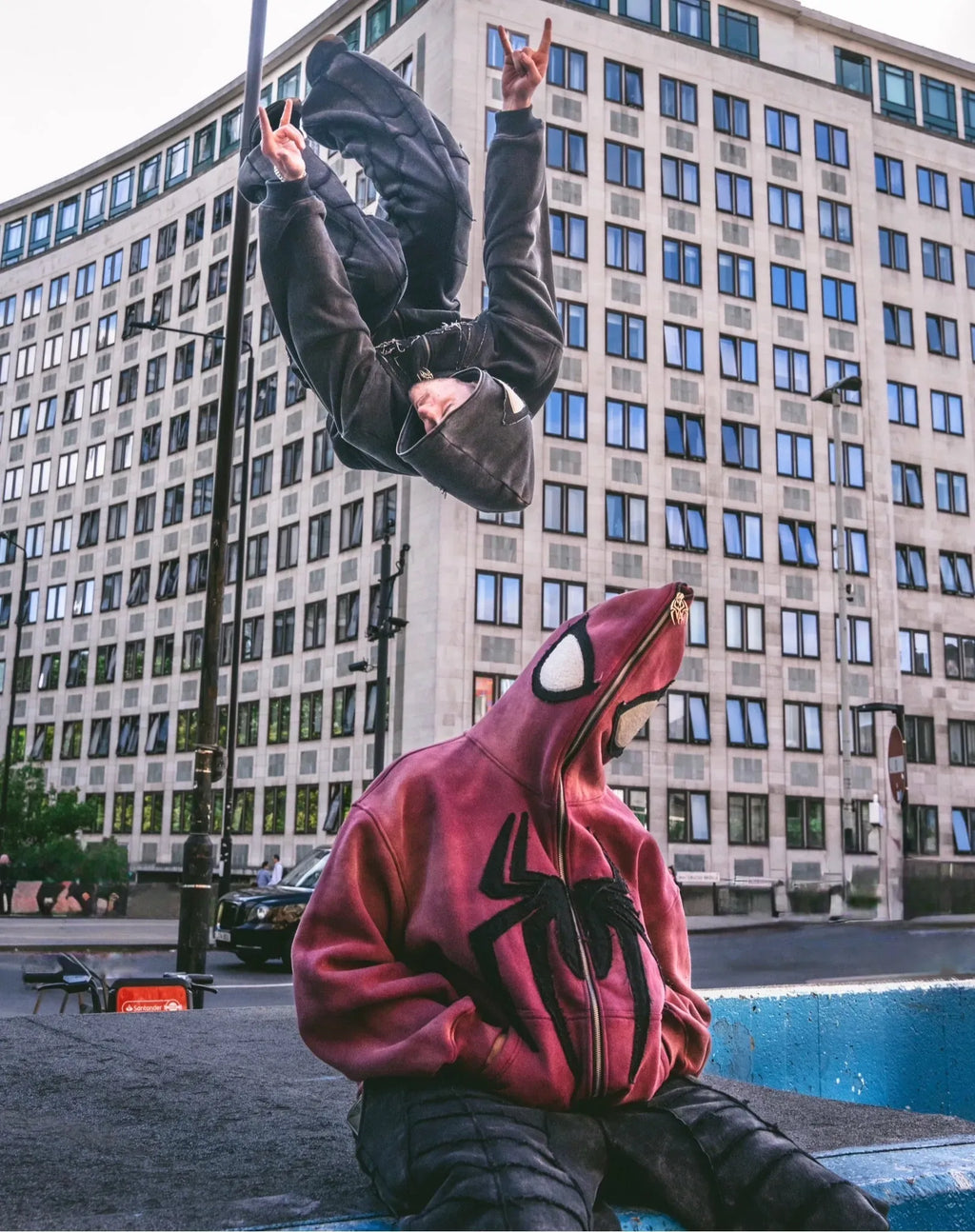 Spider-Kapuzenpullover