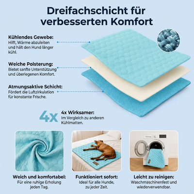 Delvence Kühlmatte (2 für 1)